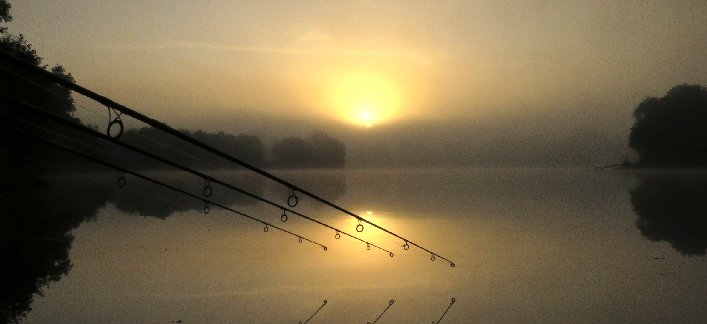 Etang des Châteliers : Lever de soleil